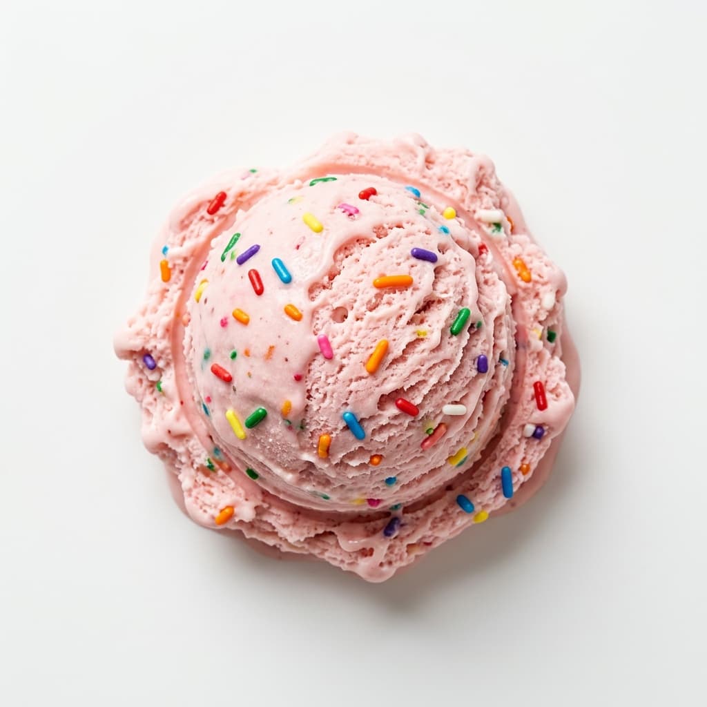 Birthday Cake scoop at Glacier